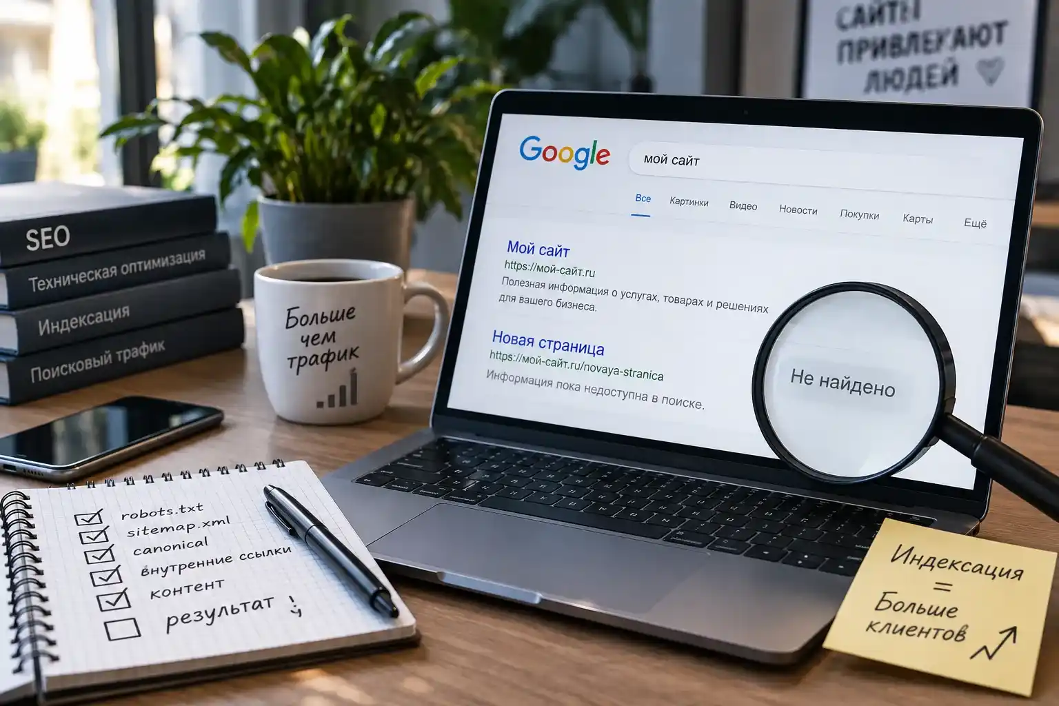 Новая страница не появляется в Google: почему это происходит и что делать